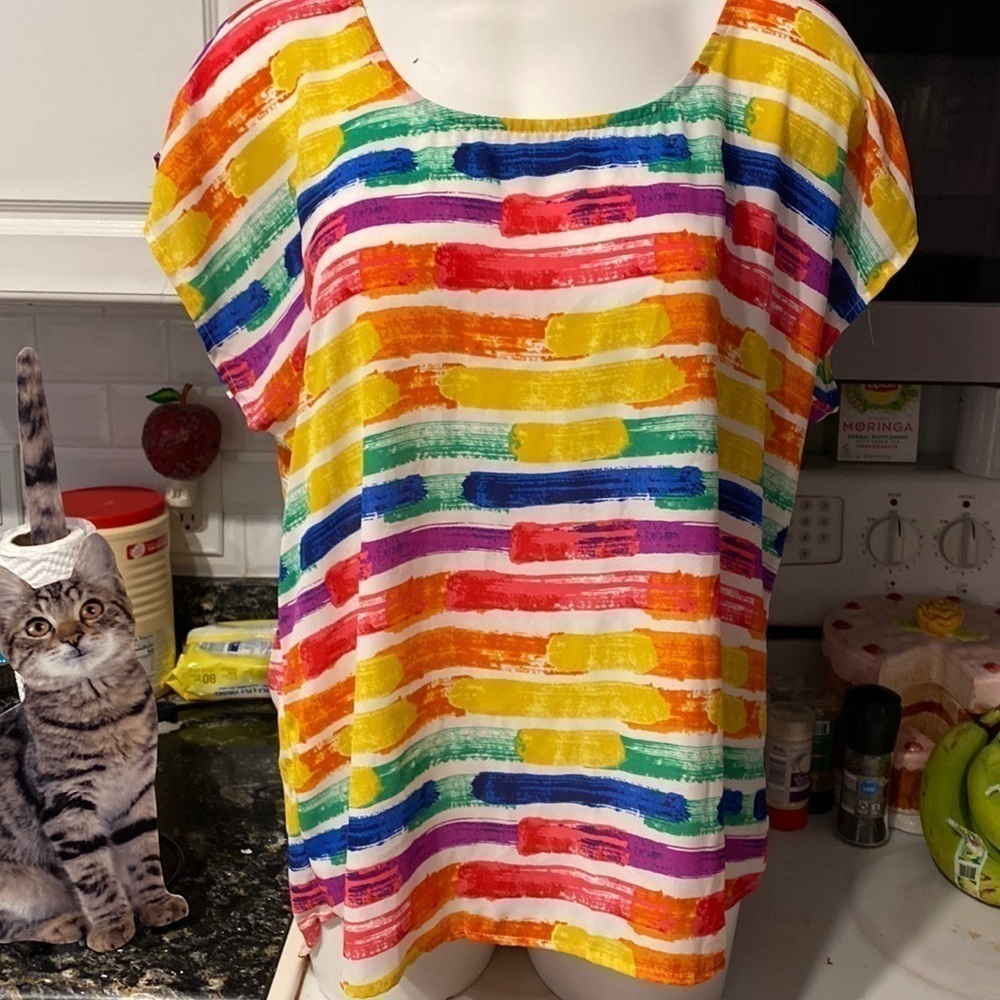 L womens Bobeau casual sleeveless top size XL